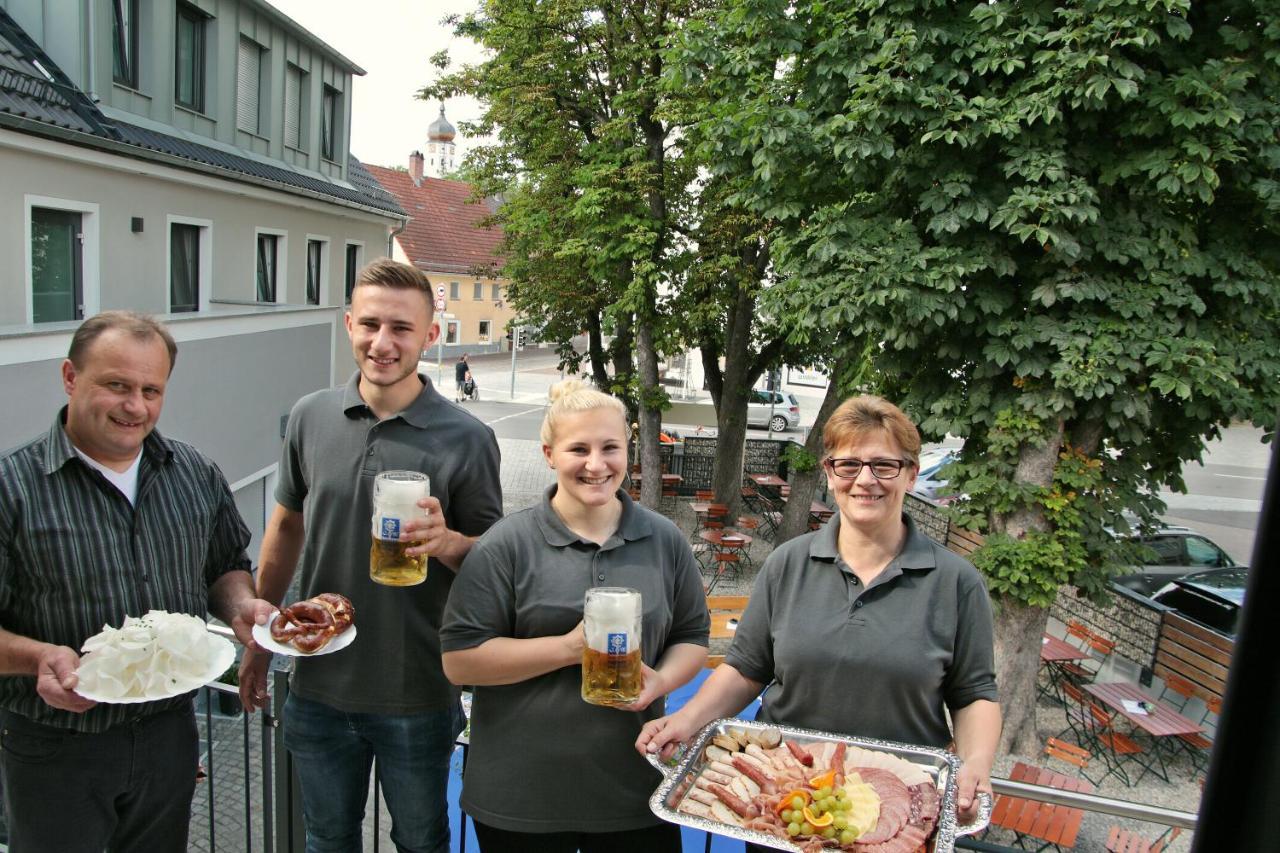 Zur Friedenseiche Bed & Breakfast Aichach Exterior foto